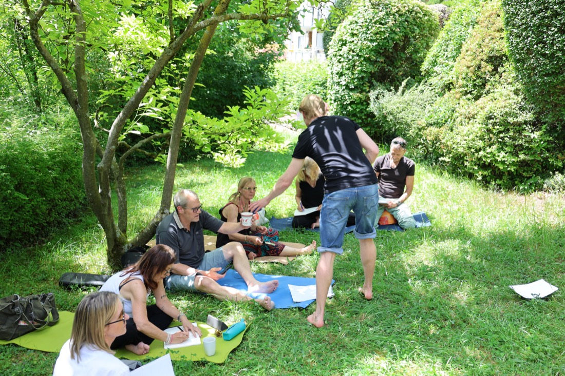 Workshop im Garten